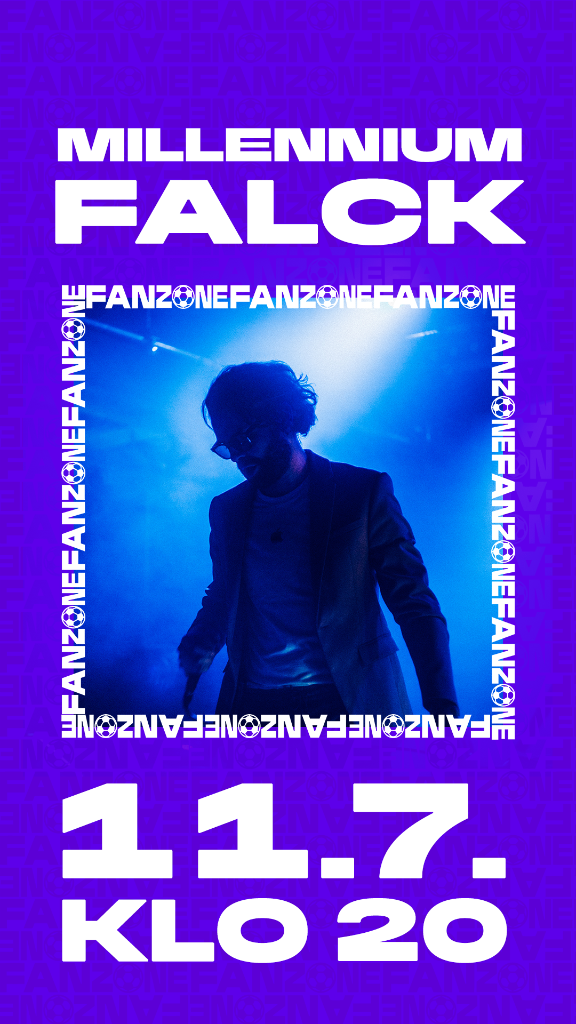 Millennium Falck and Ace Buchannon performing live at Fanzone Helsinki